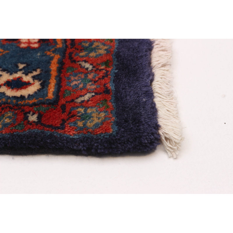 Tapis bleu foncé Mountfort 3 pi 3 po x 9 pi 10 po