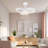 Soraya 22 in. Indoor Ceiling Fan with Dimmable Integrated LED and Remote Control-820131339-820131336