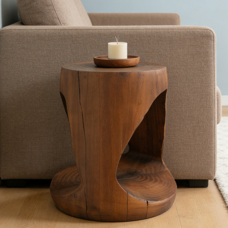 Table d'appoint, Marron antique