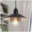 Luminaire suspendu en métal Farmhouse Vintage