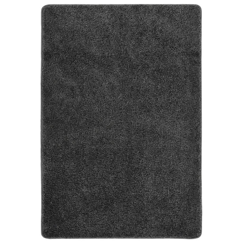 Adelay Solid Colour Shag Area Rug, Rectangle 160 x 230cm