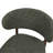 Modern Curved Boucle Dining Chair with Solid Oak Back and Legs, Fully Assembled-1179938588
