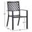 Leonard Metal Outdoor Stacking Dining Armchair