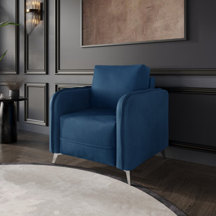 Chaise en velours Belmont
