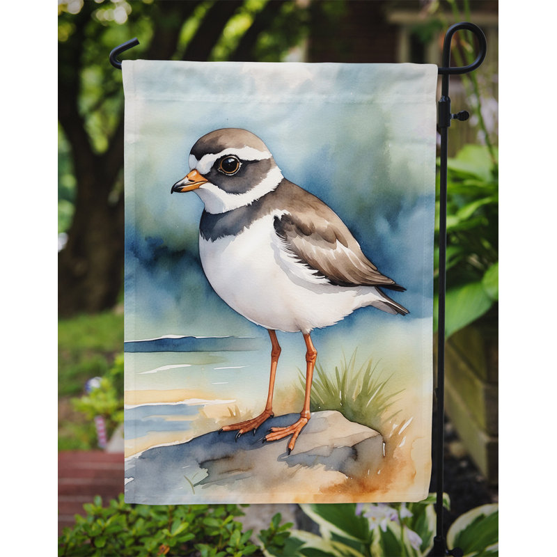 Drapeau de jardin Surfbird Bird, Pluvier semipalmé