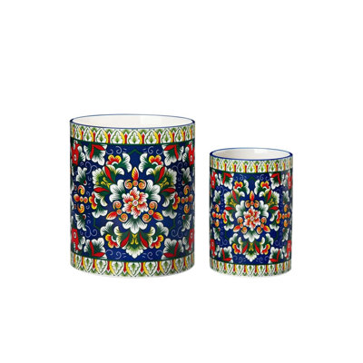 Ceramic / Porcelain Round Utensil Crock