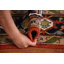 Tapis oriental orange 9x12