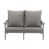 Coussin gris / cadre gris