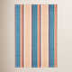 Sloane Stripe Sunset Handwoven Cotton Rug