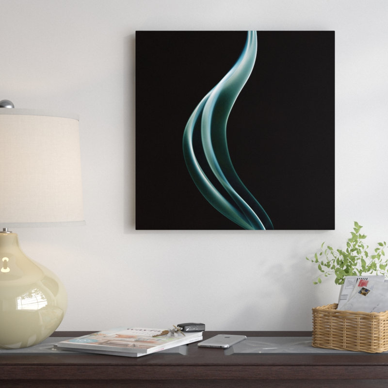 «Smoke IV» par PhotoINC Studio - Estampe numérique sur toile tendue avec châssis, H 12 po x l 12 po x P 0,75 po, Toile tendue