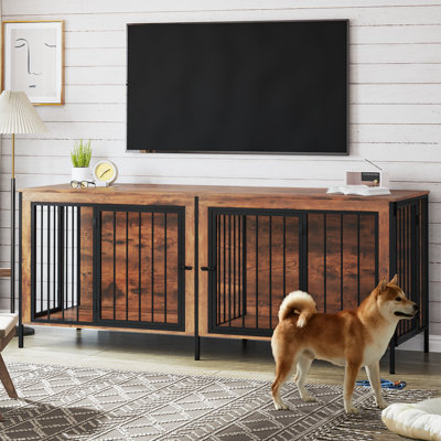 Meuble-cage pour chien