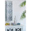 Figurine de Bouddha assis blanc 5,5 x 4,7 x 11,8 po
