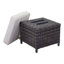 Linets 7 - Person Patio Conversation Set with Cushions