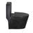 Yingze 1.6 Gallons GPF Elongated Comfort Height Floor Mounted One-Piece Toilet (Seat Included)