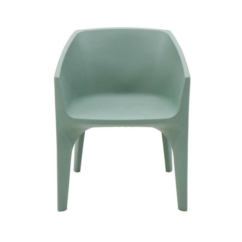 Tramontina Paco Polyethylene Lounge Chair, Sage Green