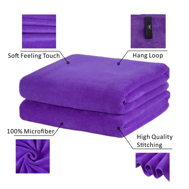 Super Plush Bath Towel, Purple