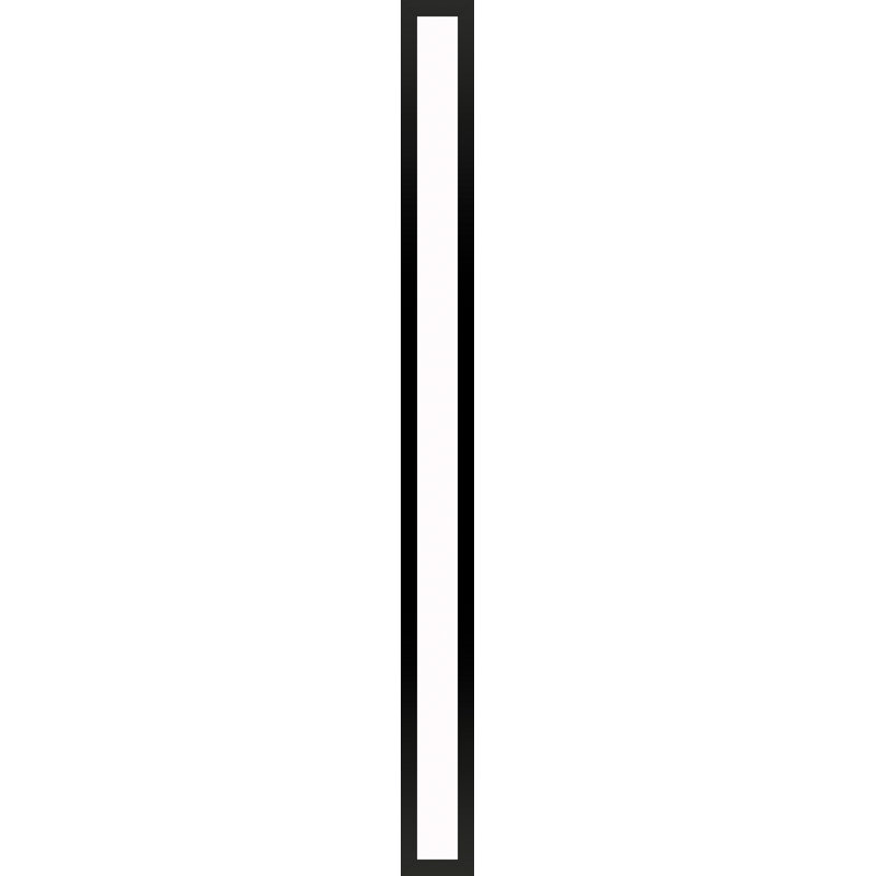 Profiles Dimmable LED Bath Bar, Matte Black, 2700K