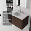 Meuble-lavabo flottant avec lavabo