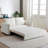 Munos Full Size Convertible Sleeper Sofa, 70" Pull Out Sofa Bed-428581790