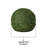 20 " H Faux Boxwood Topiary-113040112