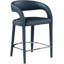 Tabouret de comptoir en simili cuir Arthur-William-73672588