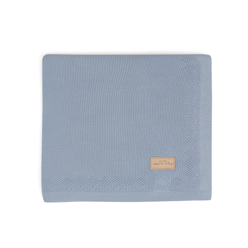 Baby Blanket, Dusty Blue