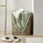 3 pièces de couvre-lit très grand, floral, couvre-lit en chenille, bord frangé, mélange de coton, douceur respirante, confort toute l'année, conception surdimensionnée, structure pelucheuse, standard 100, lavable, sauge
