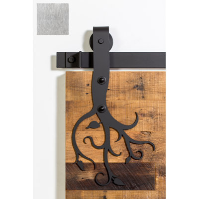 Ensemble de quincaillerie pour porte de grange simple standard Vine Premium