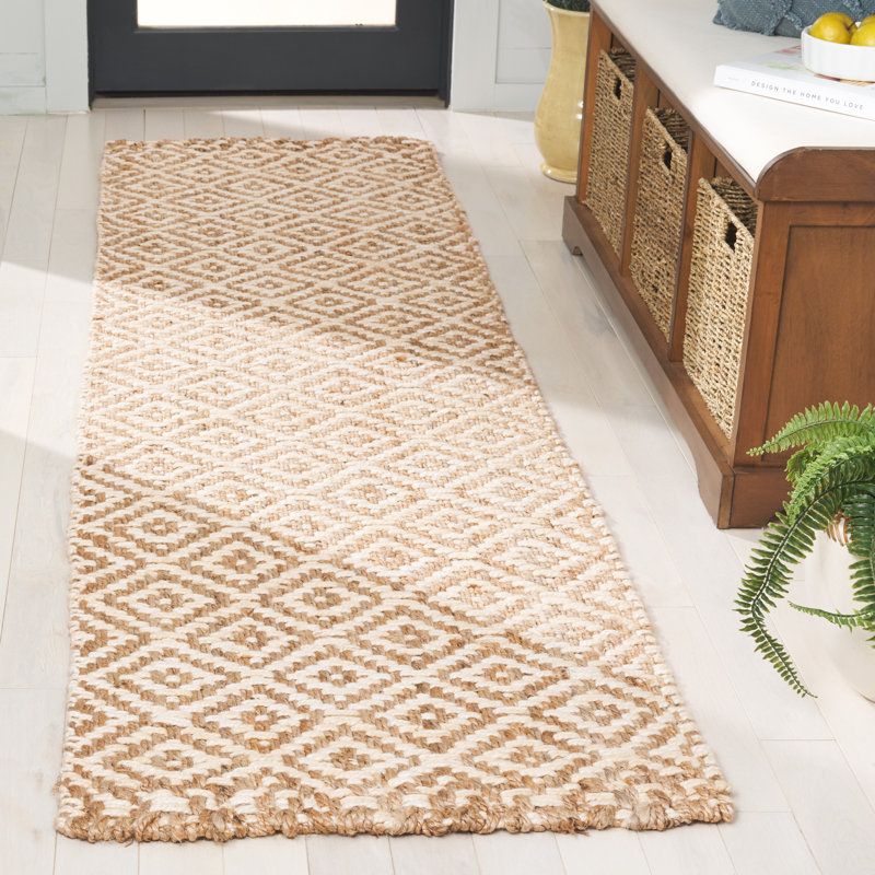 Tapis en jute / sisal Martha Stewart, Tapis de couloir 2 pi 3 po x 8 pi