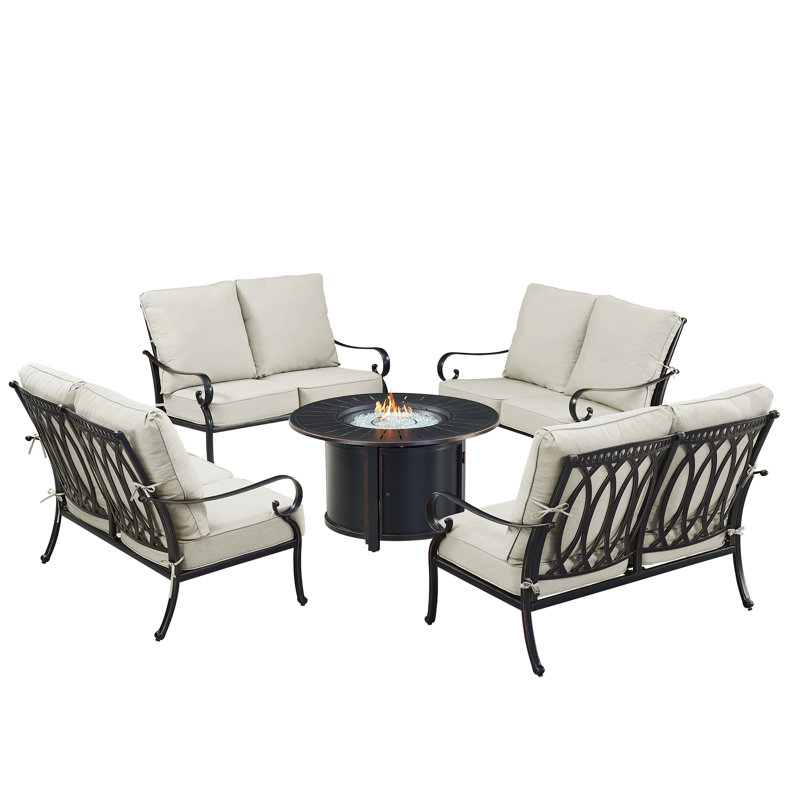 Nobu Outdoor 5 - Piece Conversation Set