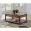 Table basse Barclay 48 po, aucun assemblage requis, finition rustique en acacia