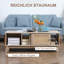 Four Leg Coffee Table with Storage