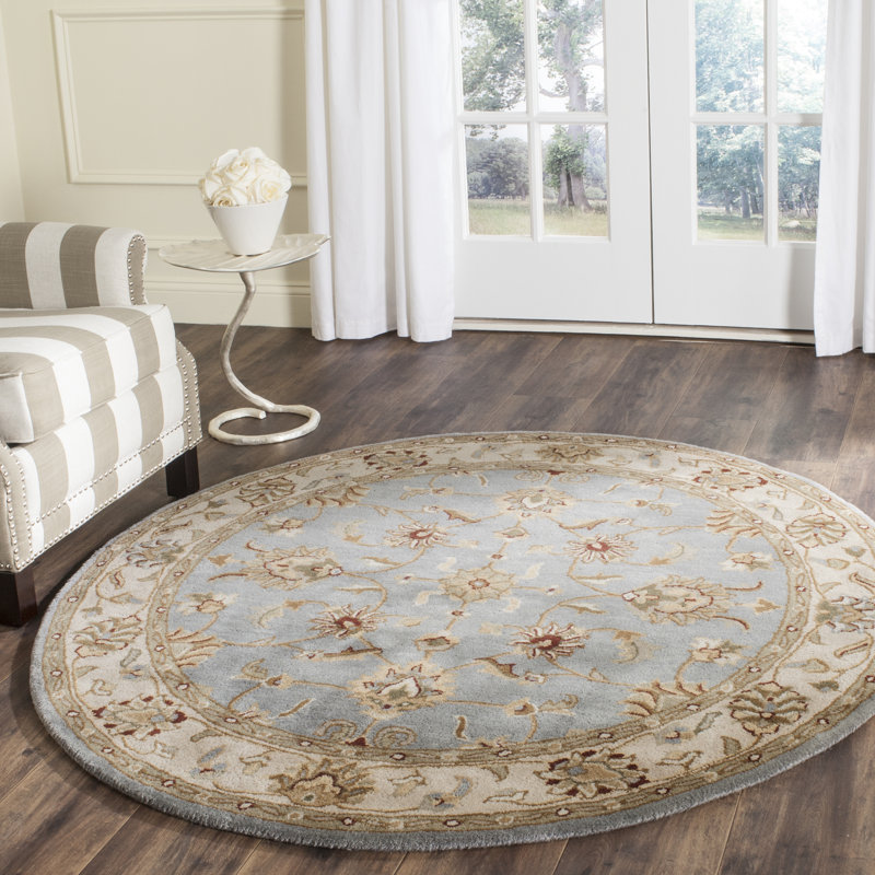 Tapis en laine tuftÃ© Ã  la main Colliers Oriental, Rond 5 pi