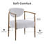 Chaise d'appoint moderne avec structure en fer, chaise de salon douce et confortable pour la chambre à coucher et la salle à manger-1541386927-1541386920