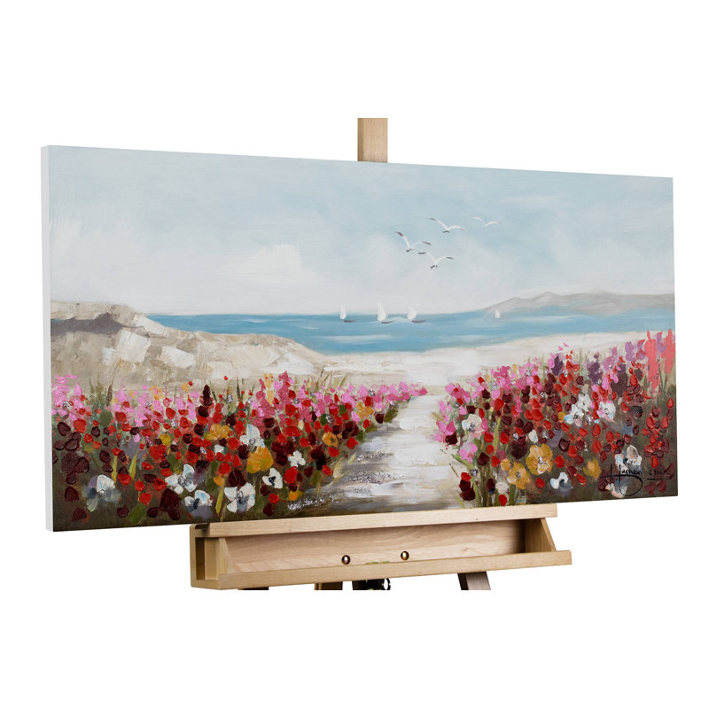 Jardin De Playa - No Frame Painting on Canvas