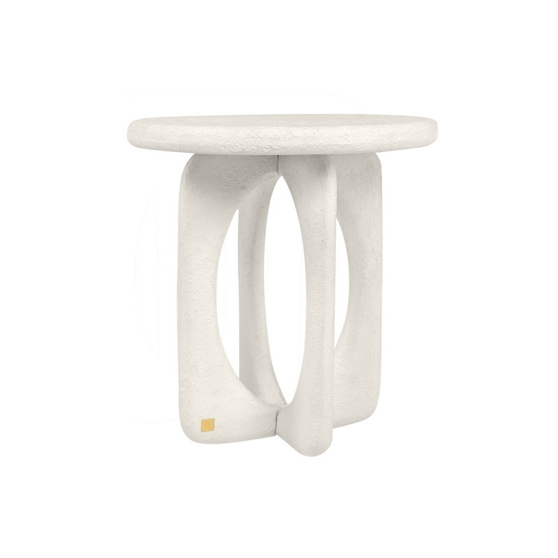 End Table, Off White