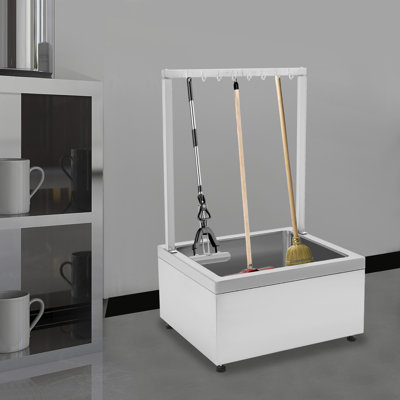 Lavabo à vadrouille avec porte-outils de nettoyage