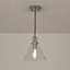 1-Light Modern Pendant Light With Cone Lampshade ,Adjustable Pendant Light Fixture For Kitchen Island Dinning Room Bedroom-1298364400