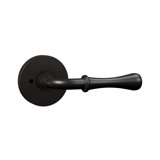 Bravura 931-6 Huntsville Privacy Lever on Round Contemporary Rose in Oil Rubbed Bronze