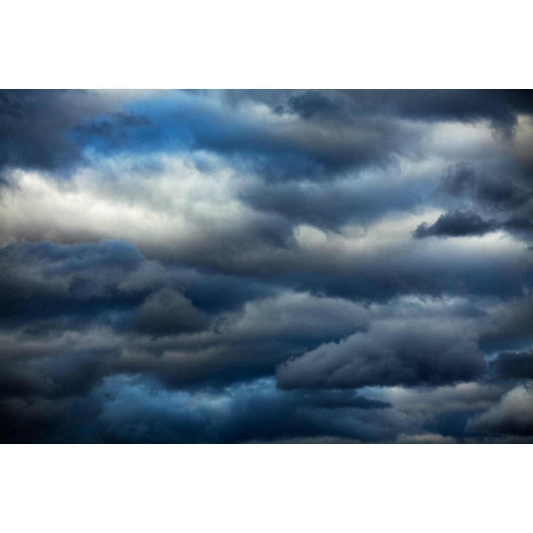 Sturmwolken von Andyworks - Set ohne Rahmen auf Leinwand