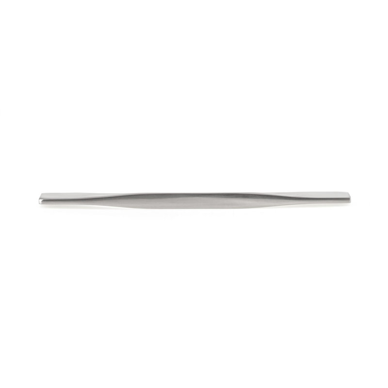 Poignée de type barre en métal, Nickel brossé, 6 5/16"