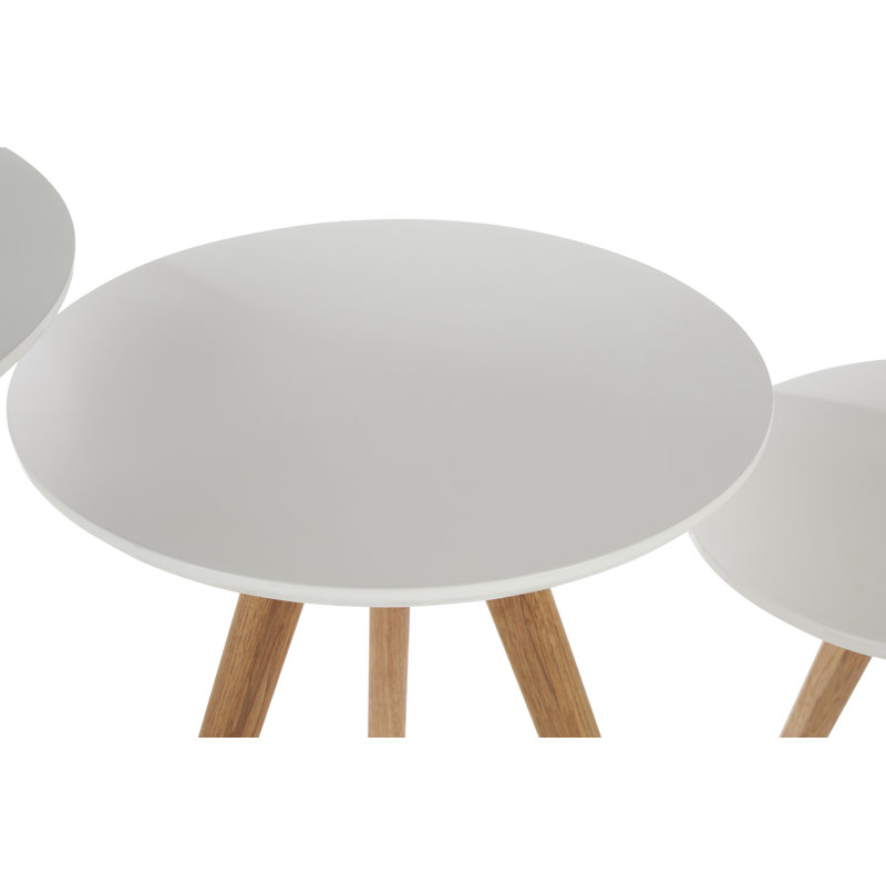 Flint Solid Wood Side Table Set
