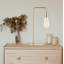 Ensemble de lampes de table dorées 15,9 po