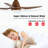 52'' Ceiling Fan with LED Lights-73302810