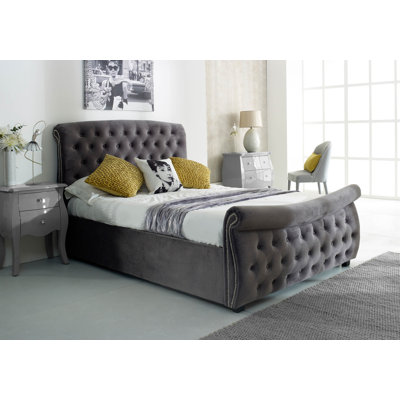 Lucinda Upholstered Ottoman Storage Bed