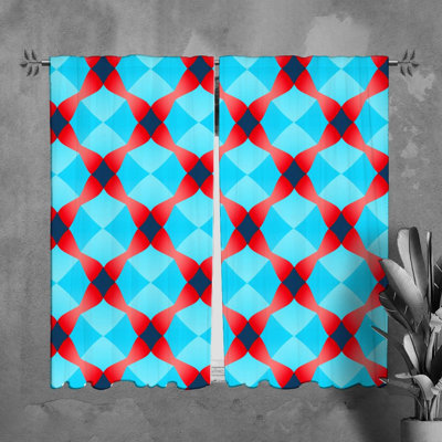 Paire de rideaux obscurcissant en polyester Lillyin