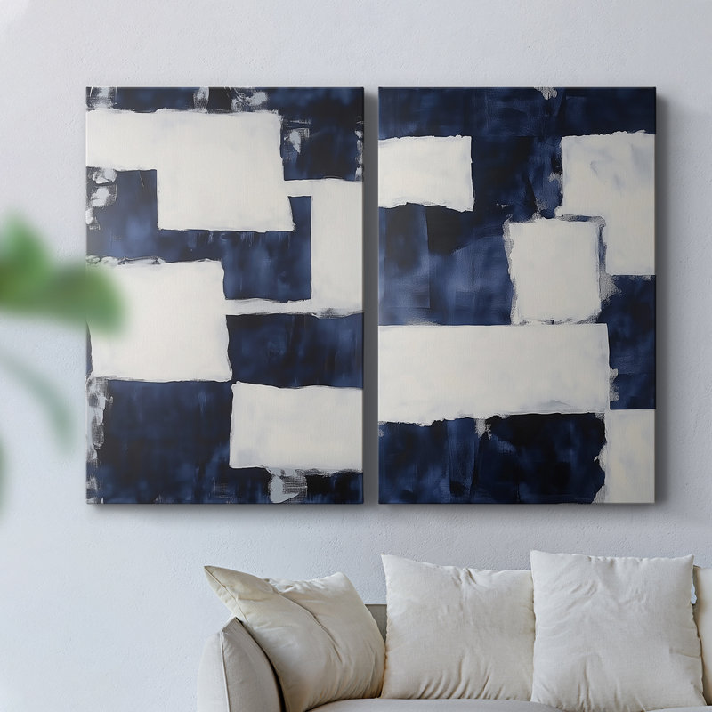 ABSTRACT Series DCCCXXXIX-Premium Gallery Wrapped Canvas -Ready to Hang, 18" H x 24" W