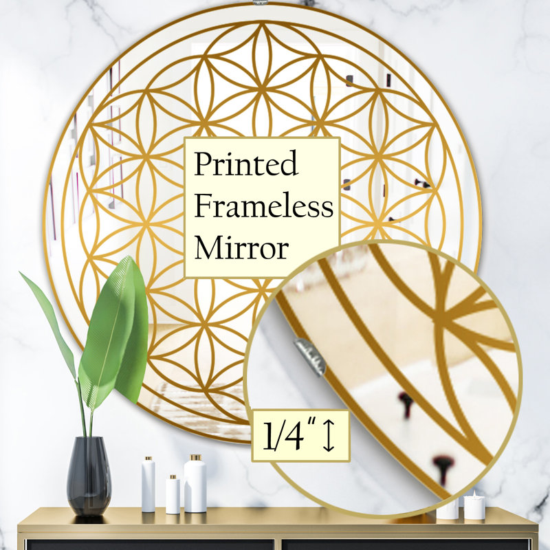 Capital Lively Accent Mirror, 31.5" H x 31.5" W