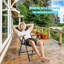 Foldable Outdoor Patio Dining Armchair