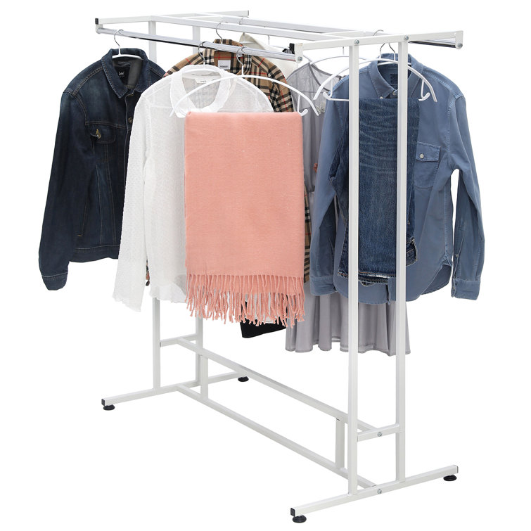 simple metal garment racks